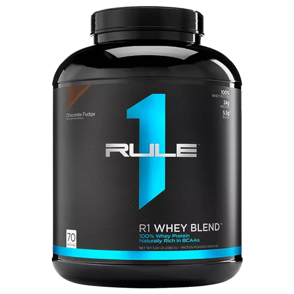 Rule 1 R1 Whey Blend 5Lb | Isolate | Concentrate | Bcaa | 100% Whey Proteins