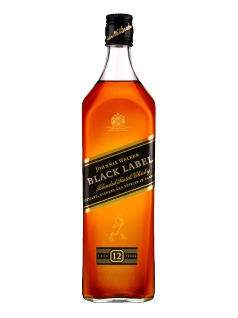 Johnnie Walker Black Label Blended Scotch Whisky 700ml