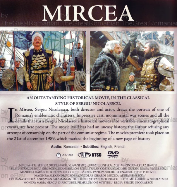 MIRCEA (Dracula Grandpa) Romanian Movie Classic English FR Subtitles USA Canada 3