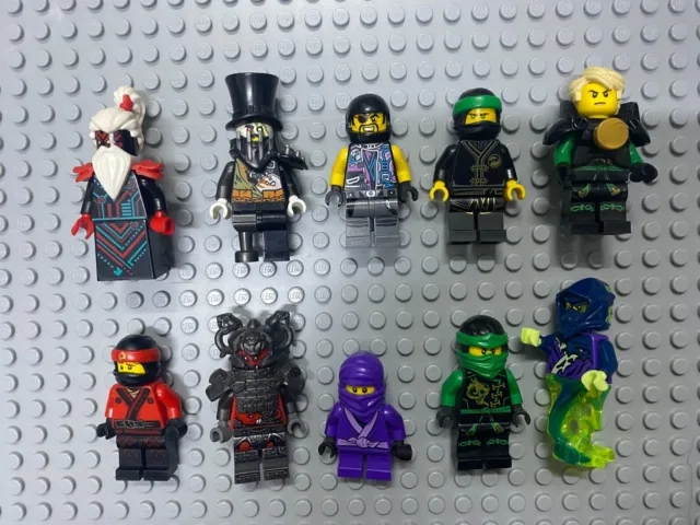 10 Lego Figuren Und Manschen Lego Ninjago