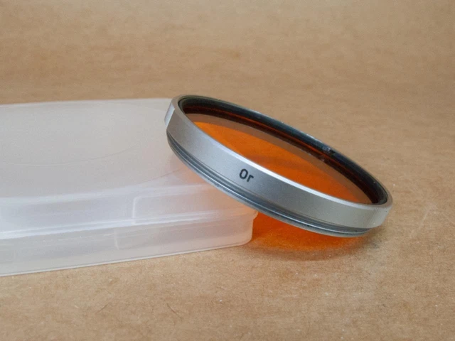 Leitz Leica Cromo POOKZ / 13310 9cm Thambar / 20cm Telyt Naranja Filtro E48