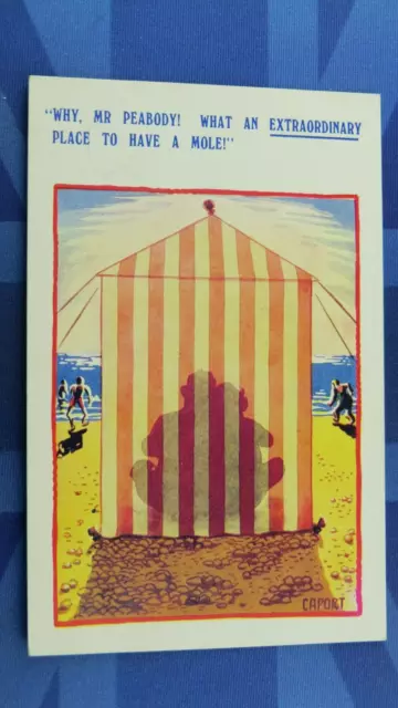 Saucy Comic Postcard 1960's Big Boobs Camping Tent Sleeping Bag Innuendo