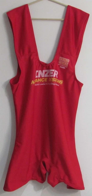 Inzer HardCore Squat Suit Size 46 Red (NEW) Discontinued Color!