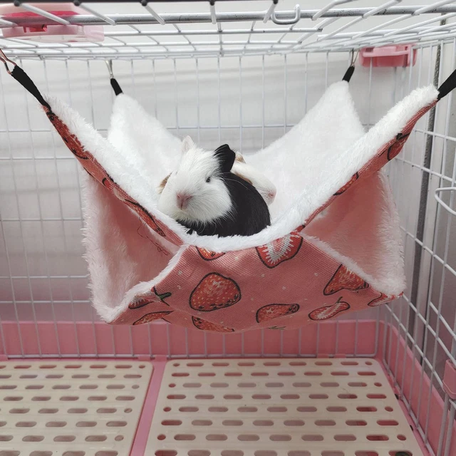 Pet Bird Hamster Ferret Rat Cat Squirrel Hammock Cage Hanging Nest Bed House 2