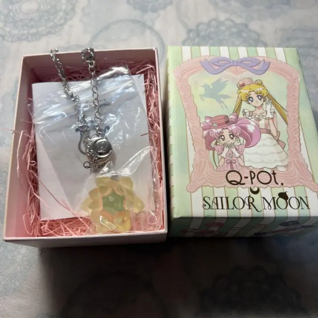 Sailor Moon Goods Phantom silver crystal necklace Q-pot