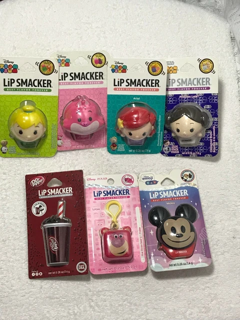 Disney Pixar Lip Smackers Lotso Bear Pink Strawberry Keychain