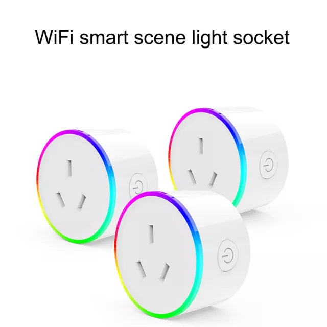 Au Plug-Wifi Smart Socket Switch Outlet Adaptor App Remote Alexa Google Home