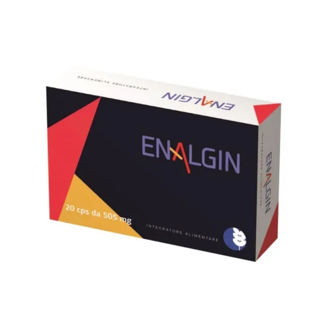 BIOGROUP Enalgin - Natural Pain Relief Supplement 20 Capsules