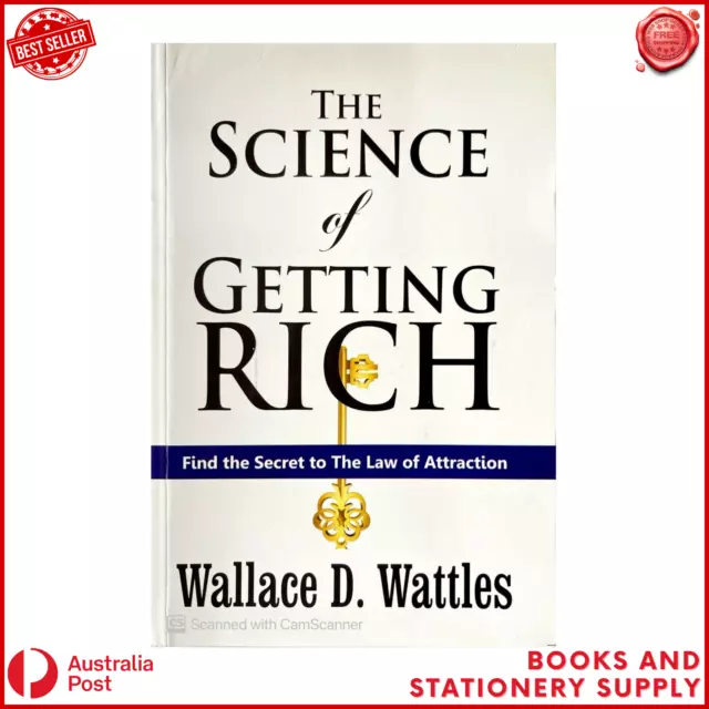The Science of Getting Rich by Wallace D. Wattles BRANDNEW PAPERBACK BOOK