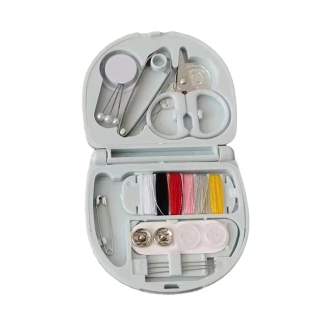 Kit De Couture 37 Pièces - 25 Aiguilles En Acier, Enfile-aiguille, Découseur, Dés à Coudre, Fils