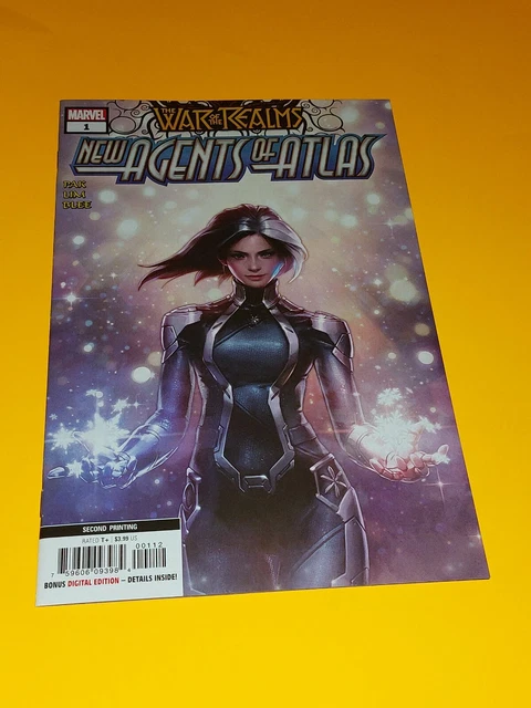 2019 New Agents of Atlas 1 1st Luna Snow NM 2nd printing Jee Hyung Lee