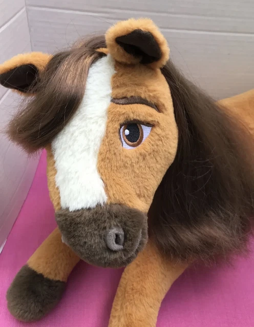 Spirit Riding Plush DREAMWORKS SPIRIT RIDING Free Untamed Huge 22” SPIRIT Horse Plush ...