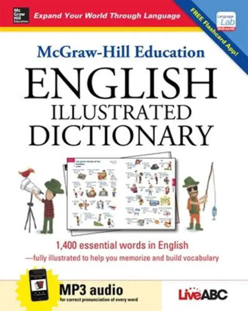 McGraw-Hill Education English Illustrated Dictionary by LiveABC (English) Hardco