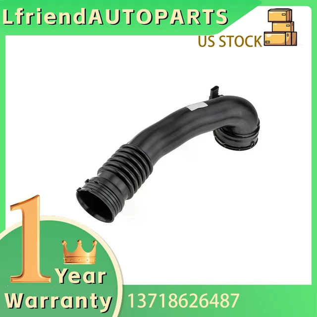 TOPAZ Air Cleaner Intake Duct Tube Hose W/ Sensor Fits BMW 640i X5 X6 3 0l 13718626487