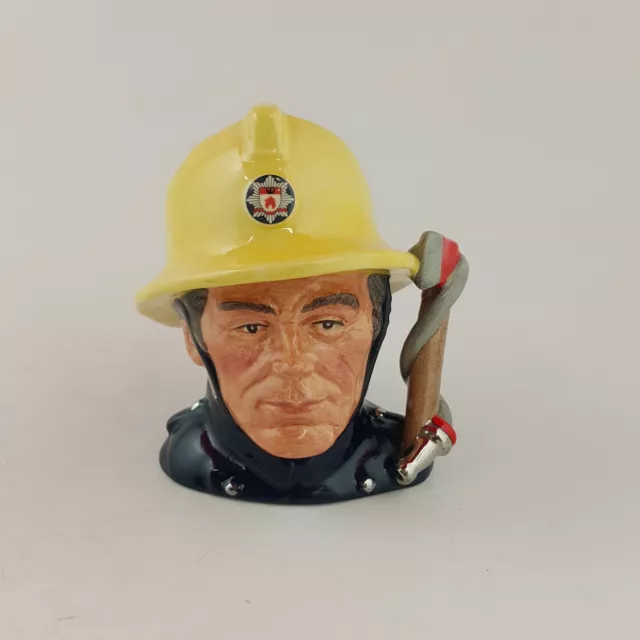 Royal Doulton Small Character Jug D6839 - The Fireman - 6682 RD