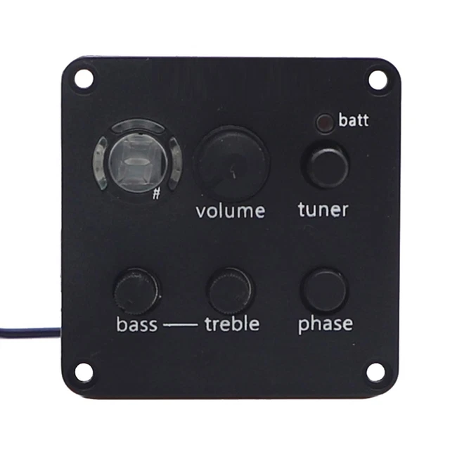 GUITAR PICKUP ISYS+ONBOARD EQ Preamp System Bass Treble2Bands with