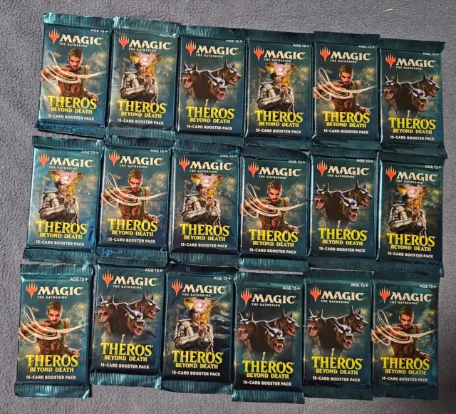 18 Boosters anglais - Theros Beyond Death - Magic the gathering