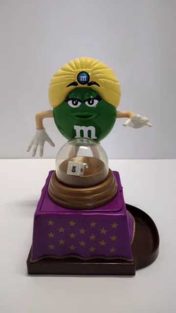 M&M's Madame Green Character “Fun Fortunes” Chocolate Candy Dispenser New In Box