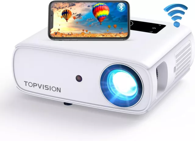 Top vision Native 1080P WiFi Bluetooth Projector