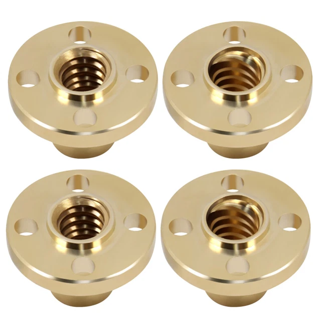 4 Pcs T8 Mutter Eine Armatur Z-Schraube Schrauben Messingbeschläge