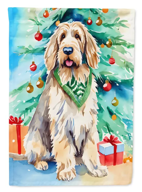 Otterhound Christmas Flag Canvas House Size DAC3551CHF