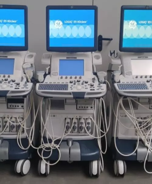 GE Logiq E9 XDClear with 4 Probes