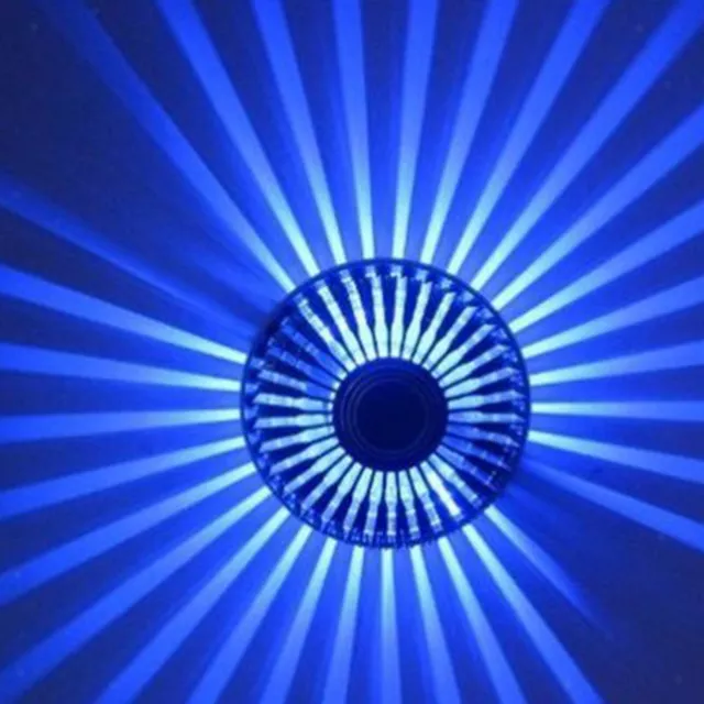 Plafonnier LED moderne 3W RGB Applique murale pour luminaire de porche de