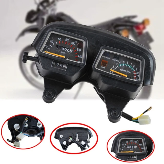 Motorcycle Gauges Speedometer Tachometer for DT125 DT125R Speedometer DT 125V3H1