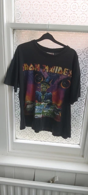 IRON MAIDEN 1998 Virtual XI World Tour T-Shirt Programme Original