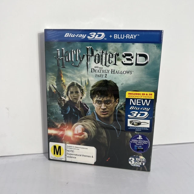 HARRY POTTER AND The Deathly Hallows Part 2 Blu-ray - 3D + 2D - R4 ...