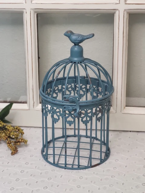 Metal Decorative  Farmhouse Style Bird cage
