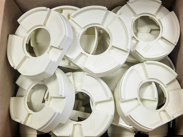 QUICK MASTER Split Cast Mounting Plates with Retention Rings QM 2010