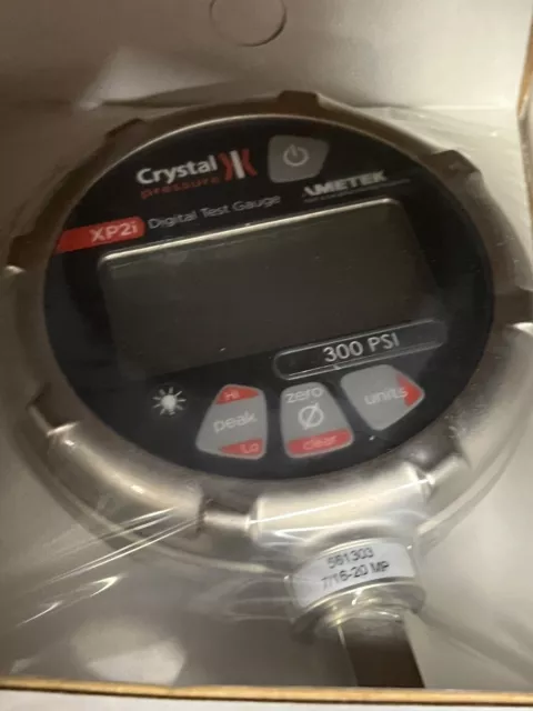 0-300 PSI crystal pressure gauge 0-300 PSI crystal pressure gauge