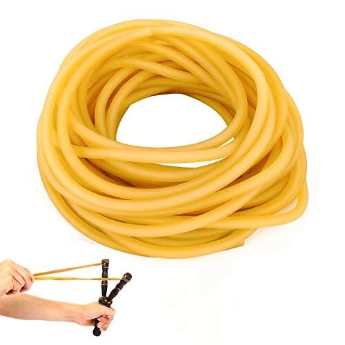 Tube Latex 5m - Caoutchouc Naturel Pour Lance-pierres, Fitness, Labo - Épaisseur 1.5mm