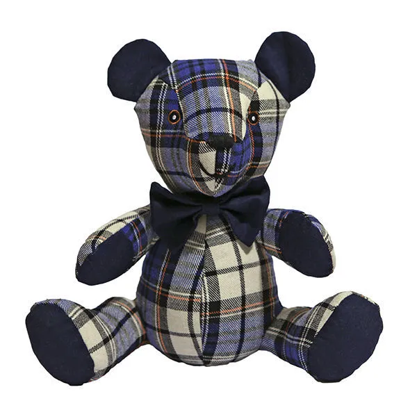 Rosewood Chubleez Blueberry Bear Dog Toy | Squeaky Blue Stuffed Medium Large