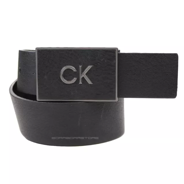 Cintura Uomo Calvin Klein mod. K50K507883 Nero in pelle