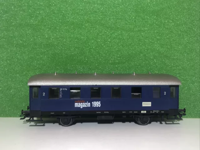 Redaktionsfahrt Märklin Magazin 1995 Märklin Personenwagen HO Zustand (2-3) S7-2 2