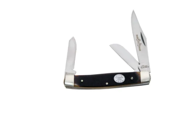 Rite Edge Medium 3 Blade Stockman Folding Pocket Knife Delrin Handles NEW 569 2