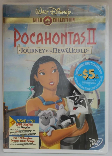 Walt Disney Pocahontas II Journey to a New World Gold Collection DVD