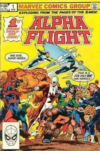 Alpha Flight (Vol 1) #   1 (VryFn Minus-) (VFN-) Marvel Comics AMERICAN