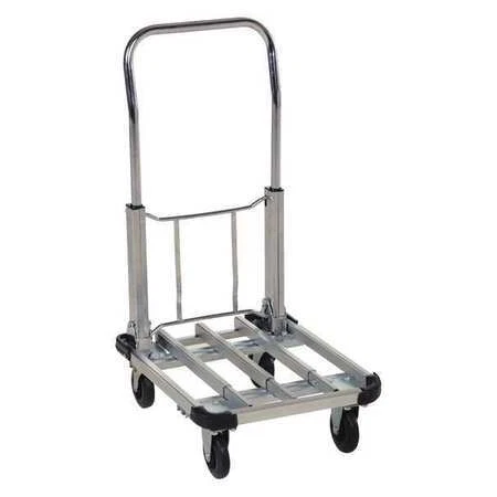 Zoro Select Fapt-1628 Platform Truck,Aluminum,300 Lb.,9 In. H