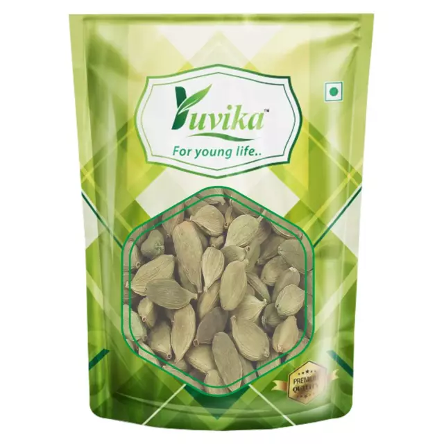 Yuvika Verde Cardamomo, Elaichi Rodolf Elachi Confezione Di 50gm