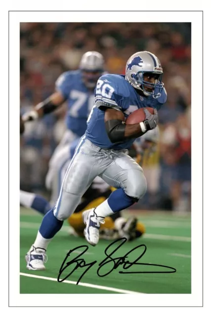 Barry sanders camo top jersey