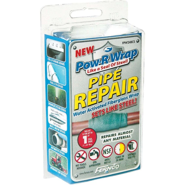 Fernco Pow-R Wrap 2 In. X 48 In. Pipe Repair Wrap FPW24CS Fernco Pow-R Wrap