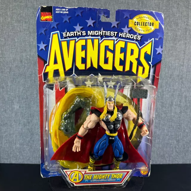 Marvel Comics Collector Edition Avengers Mighty Thor Action Figure 1997 ToyBiz