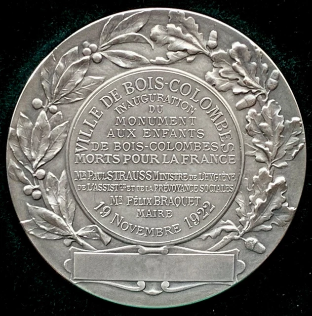 Médaille Aviculture Artois Adolphe Rivet - Bronze Argenté 1900/1920