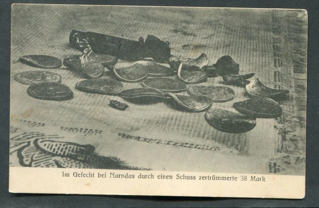 DSWA 1907 Ak die legendären zertrümmerten 38Mk aus dem gefecht mit Narnda (L8225