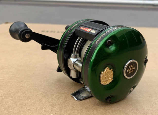 ABU GARCIA AMBASSADEUR 4600 C Bリール グリーン ABU GARCIA AMBASSADEUR RARE Green 4600 CB 4600CB Reel Bait