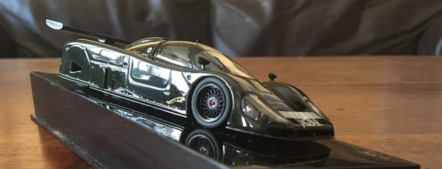 Jaguar XJR9 Test Car 1988 Works Le Mans Prototype IXO 1/43 - British Green - Très Rare
