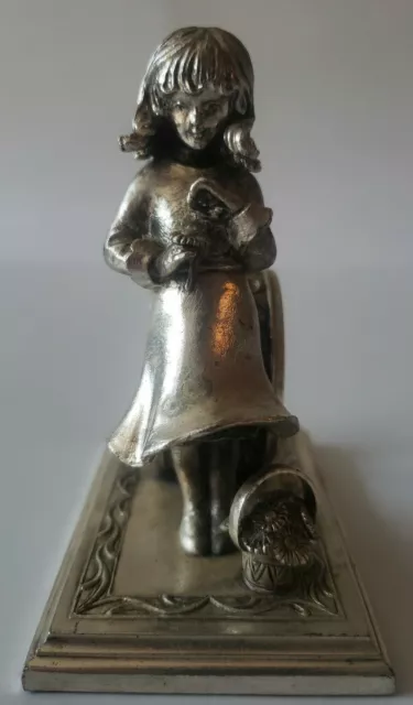 1979 Lance "CHILDREN AT PLAY" Sculpted Silverplate Limited Edition Napkin Rings